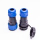 SP21 Connector IP68 Waterproof Connetor 3 pin Female Plug & Male Socket In-line Type SP21-3 Pins Connector SP21 Connector IP68 Waterproof Connetor 3 pin Female Plug & Male Socket In-line Type SP21-3 Pins Connector