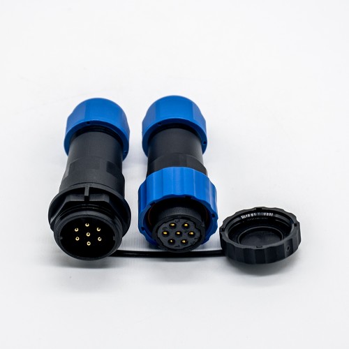 SP21 Female Connector IP68 Waterproof Connetor 7 pin In-line Female Plug & Male Socket SP21-7 Pins Connector SP21 Female Connector IP68 Waterproof Connetor 7 pin In-line Female Plug & Male Socket SP21-7 Pins Connector