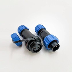 Waterproof Connector IP68 Elecje 9 pin Male Plug & Female Socket butt Connector
