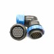 Waterproof Connector SP29 24Pin Plug Angled & Socket Rear-nut Mount Waterproof Connector SP29 24Pin Plug Angled & Socket Rear-nut Mount