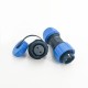 Waterproof electrical Connectors SP17 Series 2 pin Male Plug & Female Circular Socket Aviation Connector Waterproof electrical Connectors SP17 Series 2 pin Male Plug & Female Circular Socket Aviation Connector