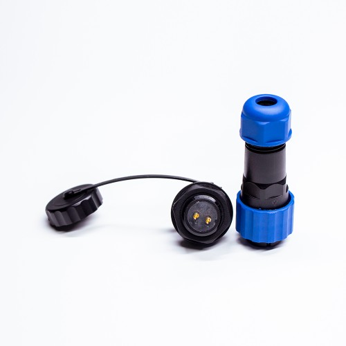 Waterproof electrical Connectors SP17 Series 2 pin Male Plug & Female Circular Socket Aviation Connector Waterproof electrical Connectors SP17 Series 2 pin Male Plug & Female Circular Socket Aviation Connector