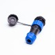 Waterproof electrical Connectors SP17 Series 2 pin Male Plug & Female Circular Socket Aviation Connector Waterproof electrical Connectors SP17 Series 2 pin Male Plug & Female Circular Socket Aviation Connector