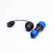Waterproof electrical Connectors SP17 Series 2 pin Male Plug & Female Circular Socket Aviation Connector Waterproof electrical Connectors SP17 Series 2 pin Male Plug & Female Circular Socket Aviation Connector