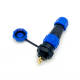 Waterproof Male Plug & Female Socket SP13 Series IP67 IP68 one pair 2pin Automatic Connector Waterproof Male Plug & Female Socket SP13 Series IP67 IP68 one pair 2pin Automatic Connector