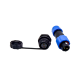 Waterproof Male Plug & Female Socket SP13 Series IP67 IP68 one pair 2pin Automatic Connector Waterproof Male Plug & Female Socket SP13 Series IP67 IP68 one pair 2pin Automatic Connector