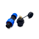 Waterproof Male Plug & Female Socket SP13 Series IP67 IP68 one pair 2pin Automatic Connector Waterproof Male Plug & Female Socket SP13 Series IP67 IP68 one pair 2pin Automatic Connector
