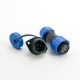 Waterproof Plug and Socket SP17 Series 3 pin Female Plug & Male Socket 2 Hole Flange Panel Mount Aviation Connector Waterproof Plug and Socket SP17 Series 3 pin Female Plug & Male Socket 2 Hole Flange Panel Mount Aviation Connector