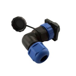 Waterproof Power Cable Connector 12 Pin 5A 500V High Voltage Solar Panel Plug Aviation IP67