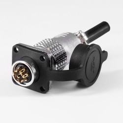 Aviation Connector TP20 8 Pin Metal Panel Mount Male Female Socket Plug Wire Cable Connector