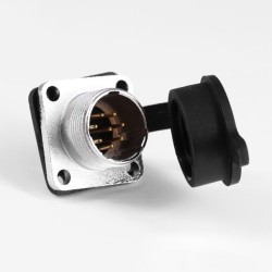 Aviation Connector TP20 8 Pin Metal Panel Mount Male Female Socket Plug Wire Cable Connector