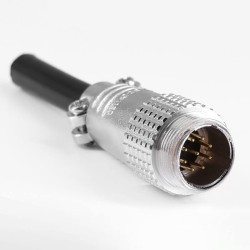 Aviation Connectors TP16 9 Pin Male and Female Docking Cable Connector Straight Metal Connector