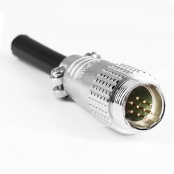 Aviation Plug TP24 10 Core Connector Male and Female Straight Metal Wiring
