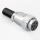 Aviation Plug TP28 6 Core Connector Male and Female Straight Metal Wiring