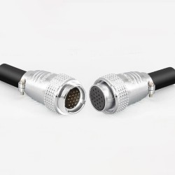 Docking Cable Connector Straight Cable Plug TP28 20 Pin Male and Female Aviation Connector