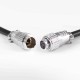 Male and Female TP20 3 Core Aviation Connector Straight Metal Wiring Aviation Plug