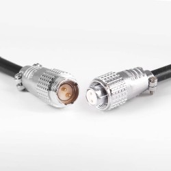 TP12 2 Pin Aviation Connector Male Female Straight Metal Wiring Aviation Solder Cup For Cable