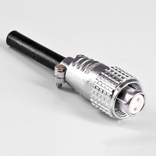 TP12 Aviation Plug 2 Pin Female Straight Connector Metal Shell Solder Type for Cable TP12 Aviation Plug 2 Pin Female Straight Connector Metal Shell Solder Type for Cable