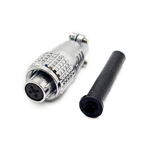 TP12 Aviation Plug 4 Pin Female Straight Connector Metal Shell Solder Type For Cable TP12 Aviation Plug 4 Pin Female Straight Connector Metal Shell Solder Type For Cable