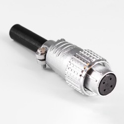 TP16 4 Pin Aviation Connector Male and Female Docking Cable Connector Straight Cable Plug
