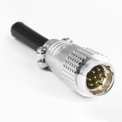 TP2 12 Pin Aviation Connectors Male and Female Docking Cable Connector Straight Metal Connector