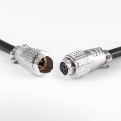 TP20 4 Pin Male and Female Aviation Connector Docking Cable Connector Straight Cable Plug