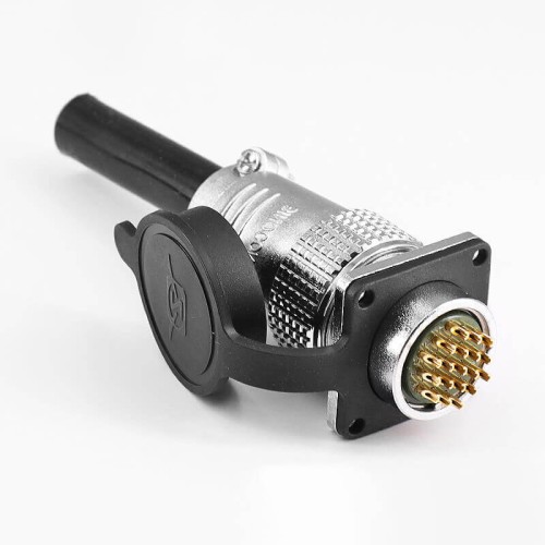 TP24 19 Pin Aviation Connector Metal Panel Mount Male Female Socket Plug Wire Cable Connector TP24 19 Pin Aviation Connector Metal Panel Mount Male Female Socket Plug Wire Cable Connector