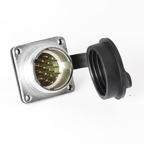 TP24 19 Pin Aviation Connector Metal Panel Mount Male Female Socket Plug Wire Cable Connector TP24 19 Pin Aviation Connector Metal Panel Mount Male Female Socket Plug Wire Cable Connector