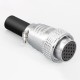 TP28 19 Pin Wire to Panel Connector Female Plug and Male Socket 4 Hole Flange Straight Connector TP28 19 Pin Wire to Panel Connector Female Plug and Male Socket 4 Hole Flange Straight Connector