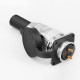 TP28 2 Pin Male and Female Straight Aviation Connector 4 Hole Flange Panel Mount Wire Connector TP28 2 Pin Male and Female Straight Aviation Connector 4 Hole Flange Panel Mount Wire Connector