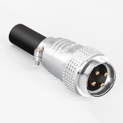 TP28 4 Pin Male and Female Aviation Connector Docking Cable Connector Straight Cable Plug