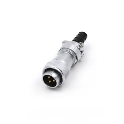 3pin TI+ZM Aviation Waterproof Connector WF20 Male Plug and Female Jack Connector Aviation plug Socket