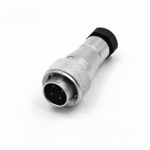 4pin TA Male Plug with plastic Clamping-nut WF16 Straight Plug Waterproof Connector 4pin TA Male Plug with plastic Clamping-nut WF16 Straight Plug Waterproof Connector