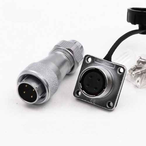 4pin TE+Z Straight Connector WF16 Male Plug and Female Jack Connector Aviation plug Socket 4pin TE+Z Straight Connector WF16 Male Plug and Female Jack Connector Aviation plug Socket