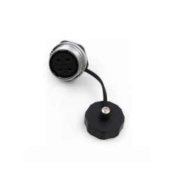 9pin TI+ZM Aviation Waterproof Connector WF24 Male Plug and Female Jack Connector Aviation plug Socket