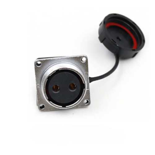 Aviation Connector WF28-2pin TA+Z Straight Male Plug and Square Female Socket Waterproof Connector Aviation Connector WF28-2pin TA+Z Straight Male Plug and Square Female Socket Waterproof Connector