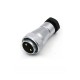 Aviation Connector WF28-2pin TA+Z Straight Male Plug and Square Female Socket Waterproof Connector Aviation Connector WF28-2pin TA+Z Straight Male Plug and Square Female Socket Waterproof Connector
