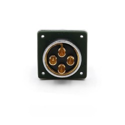 Aviation Connector WF32-4pin TA+Z Straight Male Plug and Square Female Socket Waterproof Connector