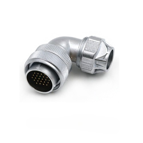 Aviation Waterproof Connector TU/Z Male Plug and Female Socket WF28-24 pin Right Angle Connector