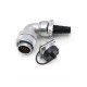Aviation Waterproof Connector WF24-10pin TV+Z Male Plug and Female Socket Right Angle Type Connector Aviation Waterproof Connector WF24-10pin TV+Z Male Plug and Female Socket Right Angle Type Connector