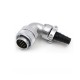 Aviation Waterproof Connector WF24-10pin TV+Z Male Plug and Female Socket Right Angle Type Connector Aviation Waterproof Connector WF24-10pin TV+Z Male Plug and Female Socket Right Angle Type Connector