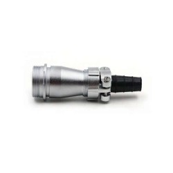 Male Plug and Female Jack Connector 3pin Docking Straight TI+ZI WF28 series Waterproof Connector