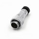 Male Plug and Female Jack Connector 7pin Straight TA/Z WF16 Aviation Waterproof Connector