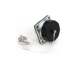 Male Plug and Female Receptacle Connector 5pin Bending Right Angle TV+Z WF40 Circular Waterproof Connector