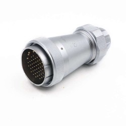 Male Plug and Female Socket Connector 53pin Straight TE+Z WF55 series Circular Waterproof Connector