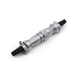 Male Plug and Female Socket WF20/12pin Connector Straight Docking TI+ZI Aviation Connector