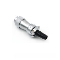Male Plug and Female Socket WF20/8pin Connector Straight Cable TI+Z Aviation Square Receptacle Connector