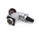 Male Plug and Female Socket WF32/12pin Connector Right Angle TV/Z Aviation Circular Connector