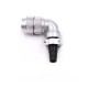 Male Plug and Female Socket WF32/12pin Connector Right Angle TV/Z Aviation Circular Connector