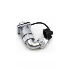 Right Angle Male Plug and Female Socket TU/Z Waterproof Aviation Connector WF16-2pin Connector